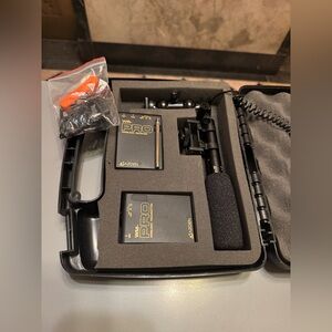 Wireless audio kit for cameras&10stereo microphone for DSLR&mirrorless cameras